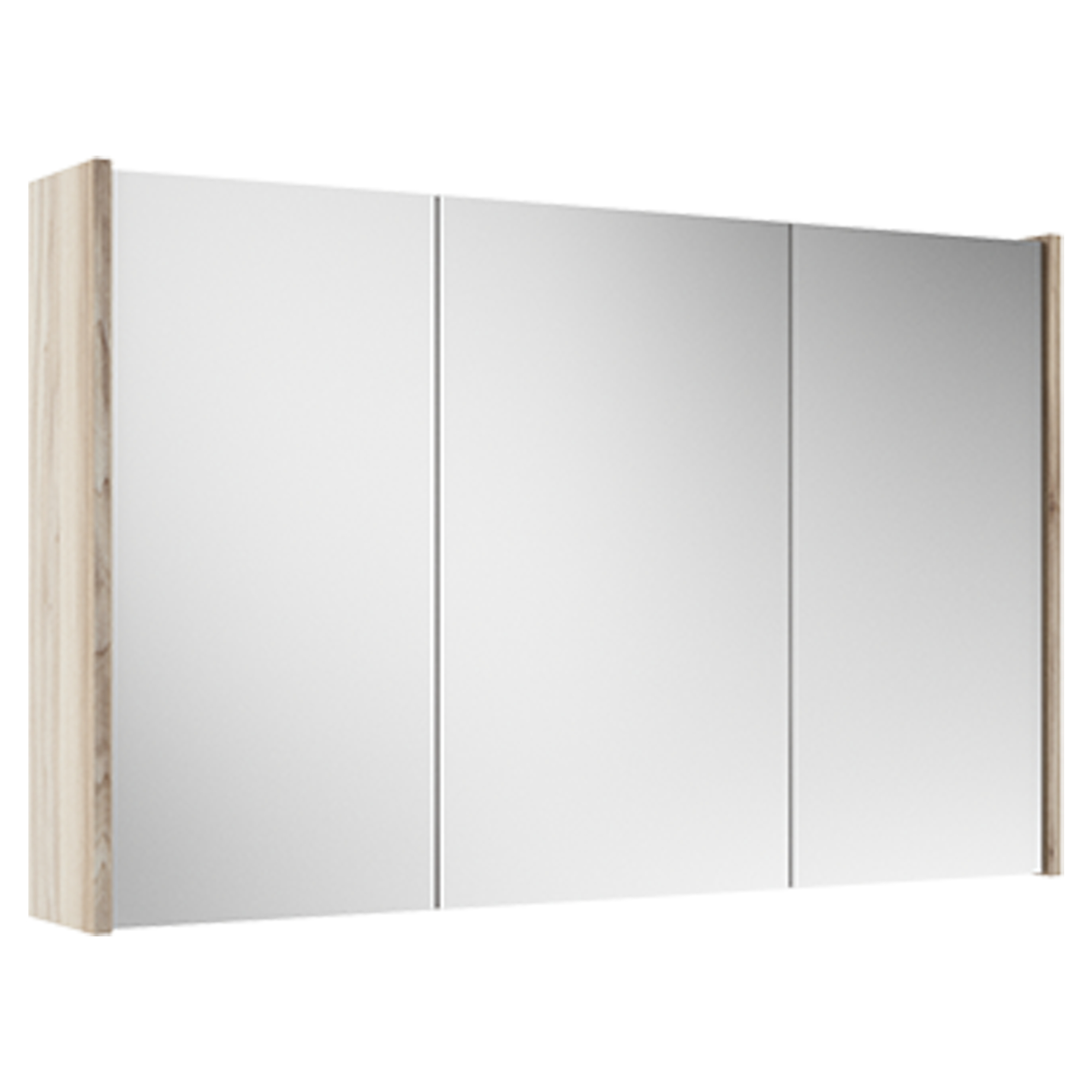 Spegelskåp Lumin Trä Beige Matt  100 cm