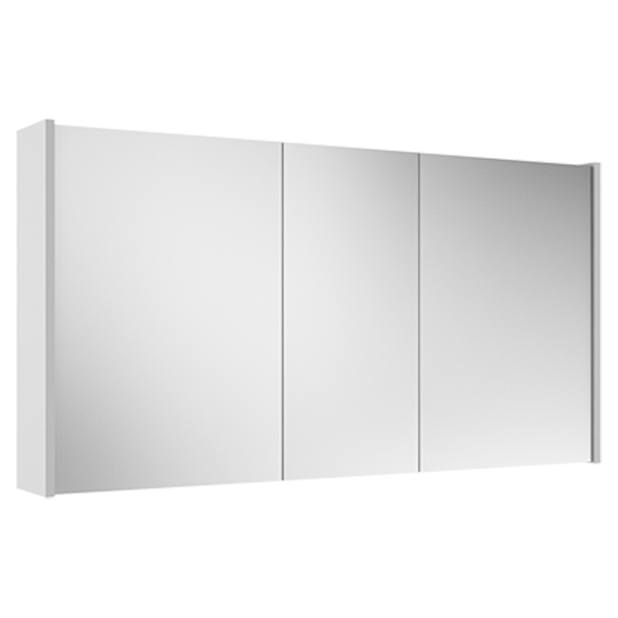 Spegelskåp Lumin Ljusgrå Matt 120 cm