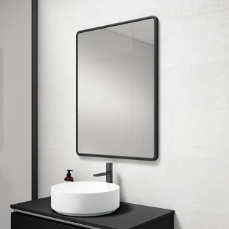 Spegel <strong>Noema</strong>  60x80 cm Svart Matt