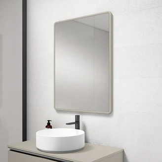 Spegel <strong>Noema</strong>  60x80 cm Beige Matt