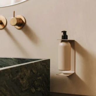 Tvålpump <strong>Sommardopp</strong>  5x14x9 cm Beige
