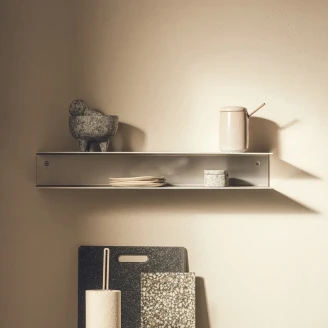 Hylla <strong>Sommardopp</strong>  60x14 cm Krom C-Formad