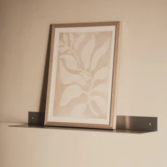 Hylla <strong>Sommardopp</strong>  60x14 cm Krom L-Formad
