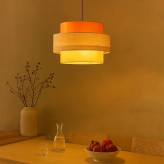 Hängande Lampa <strong>Elio Trio</strong>  Sommar Flerfärgad Matt