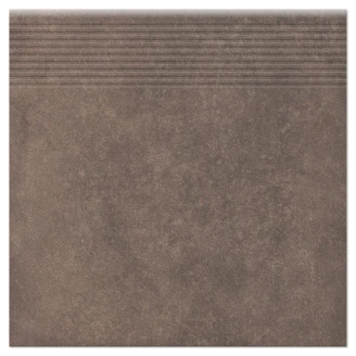Trappklinker <strong>Belford</strong>  Mörkbrun Matt 30x30 cm