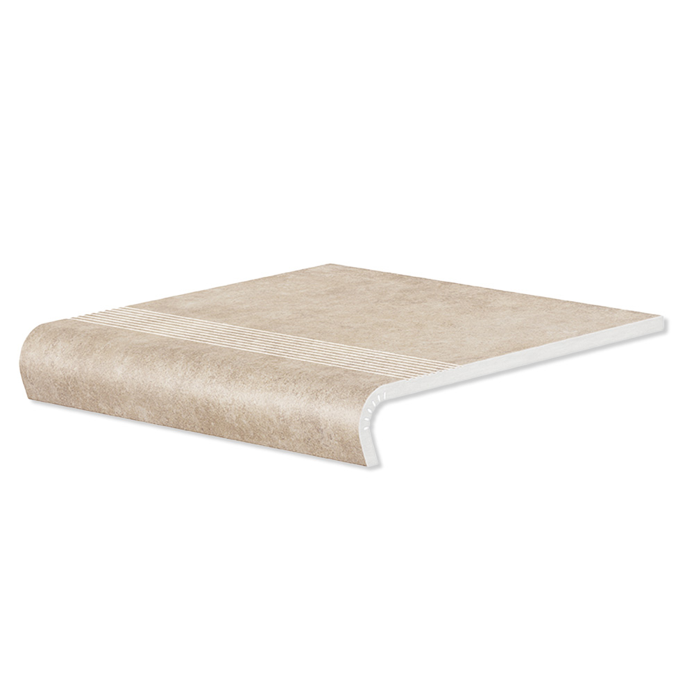 Trappklinker Belford Mörkbeige Matt 30x32/5 cm