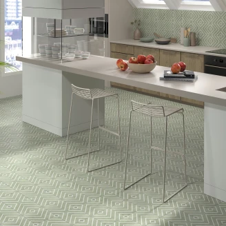 Mainzu Klinker Green One Matt 20x20 cm