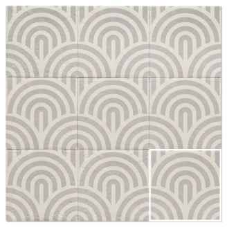 Mainzu Klinker Grey Three Matt 20x20 cm