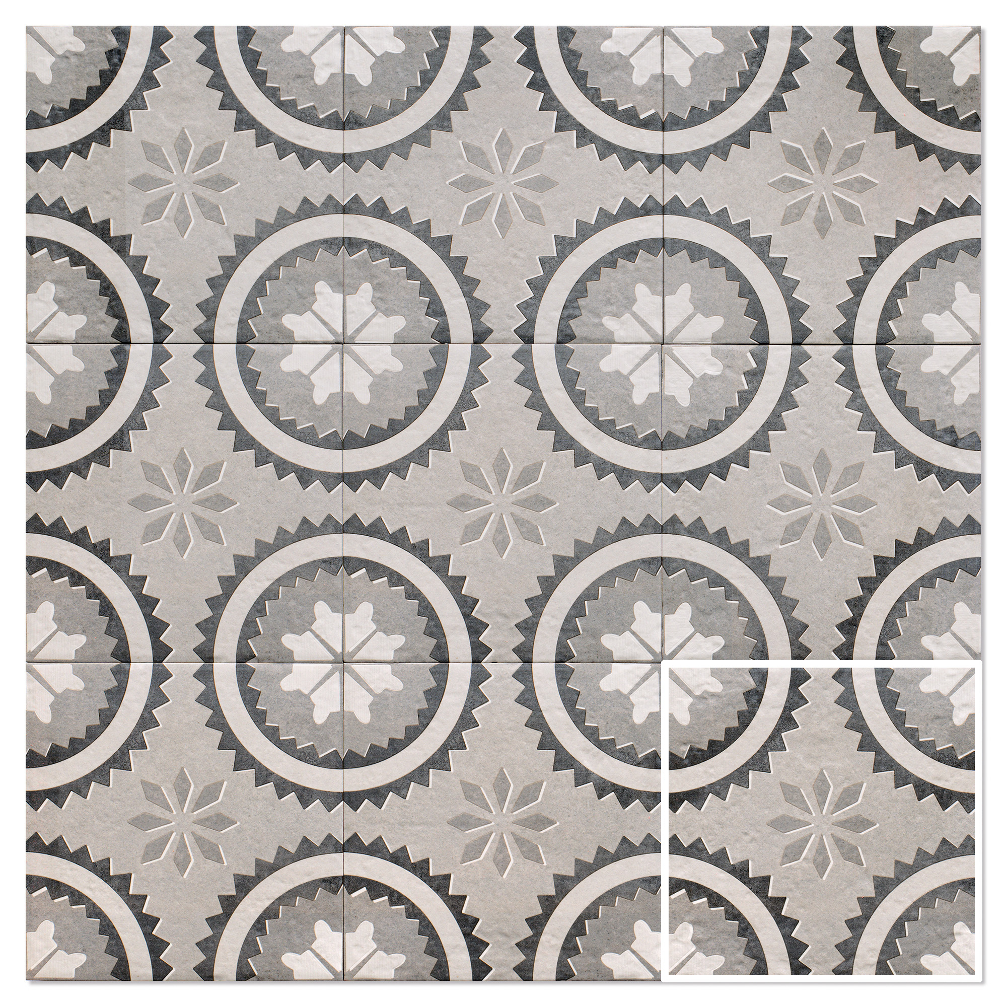 Mainzu Klinker Neutral Matt 20x20 cm