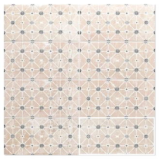 Mainzu Dekor Klinker White Matt 15x30 cm