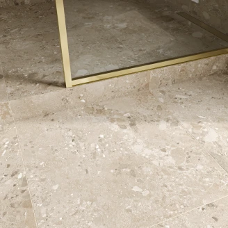 Klinker <strong>Vento</strong>  Mörkbeige Matt 60x60 cm