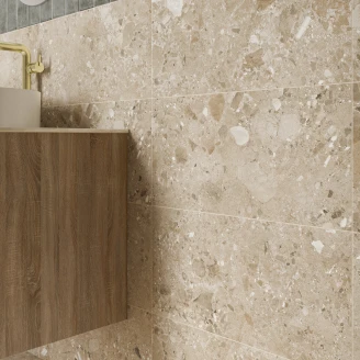 Klinker <strong>Vento</strong>  Mörkbeige Matt 30x60 cm