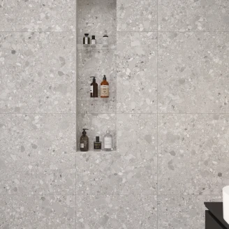 Klinker <strong>Arte-Terrazzo</strong>  Silver Matt 60x60 cm