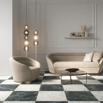 Unicomstarker Klinker <strong>Marmorea</strong>  Verde Alpi Halkfri Matt 60x60 cm