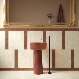 Unicomstarker Klinker <strong>Marmorea</strong>  Botticino Matt 10x60 cm