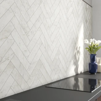 Unicomstarker Klinker <strong>Marmorea</strong>  Carrara Matt 7.5x30 cm