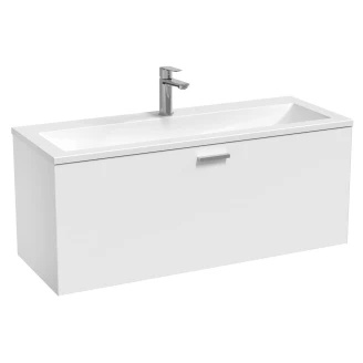 Ravak Tvättställsskåp <strong>Clear</strong>  Vit Blank 100 cm med Handfat
