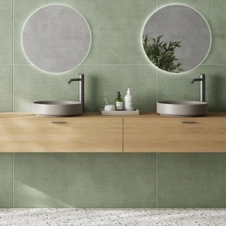 Kakel <strong>Delicate</strong>  Grön Matt-Relief 60x120 cm
