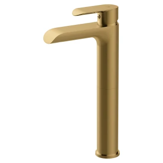 Tvättställsblandare <strong>Lore</strong>  Guld Matt Hög
