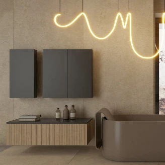 Väggskåp <strong>Unity</strong>  Antracit Matt 40x12.6x80 cm