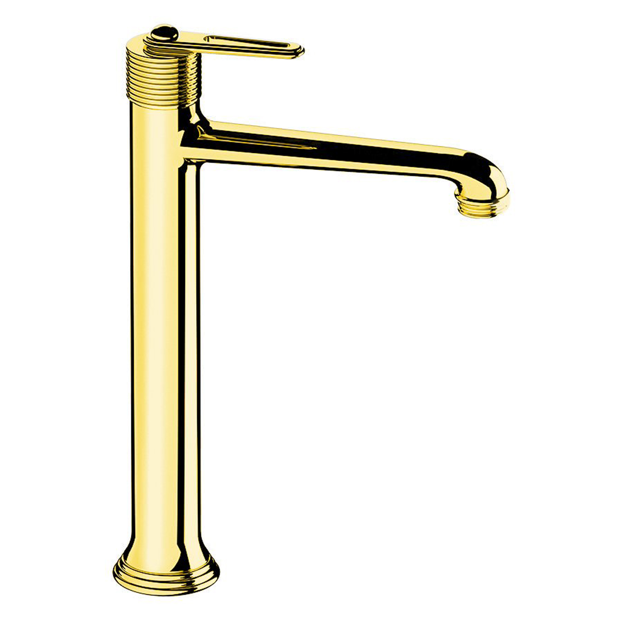 Tvättställsblandare Eversham Guld Blank Hög