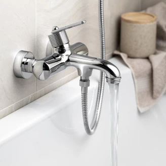 Badkarsblandare <strong>Eversham</strong>  Krom Blank