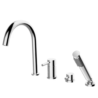 Sargblandare <strong>Alta</strong>  4-håls Krom Blank