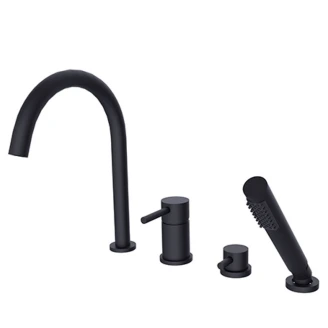 Sargblandare <strong>Alta</strong>  4-håls Svart Matt