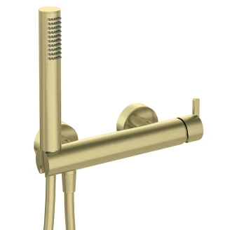 Duschblandare med Duschset <strong>Silia</strong>  Guld Matt