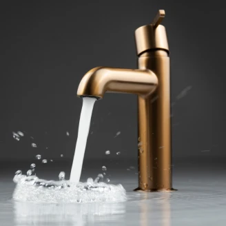 Tvättställsblandare <strong>Silia</strong>  Brons Matt