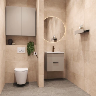 Klinker <strong>Archetype</strong>  Ljusbeige Matt 30x61 cm