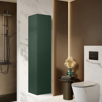 Högskåp <strong>Unity</strong>  med Två Dörrar Grön Matt 40x35.2x180 cm