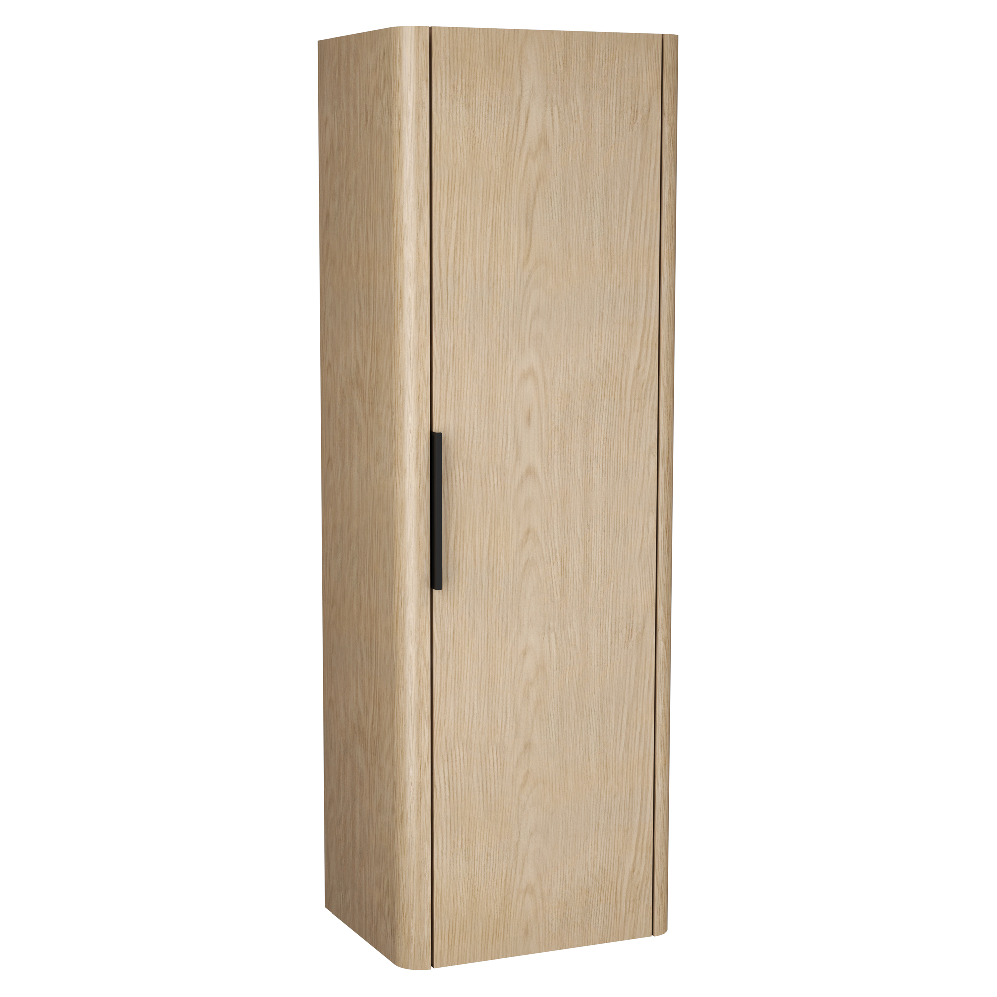 Högskåp Delvia Trä Ljus Matt