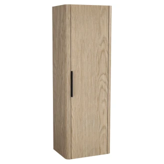 Högskåp <strong>Delvia</strong>  Trä Ljus-Randig Matt