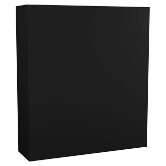 Väggskåp med 2 Dörrar <strong>Rima</strong>  Svart Matt