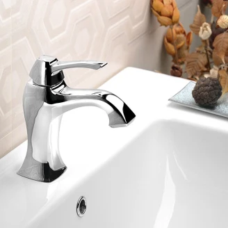 Tvättställsblandare <strong>Eryon</strong>  Krom Blank