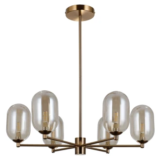 Hängande Lampa <strong>Perlano</strong>  Hexa Antikbrons Blank
