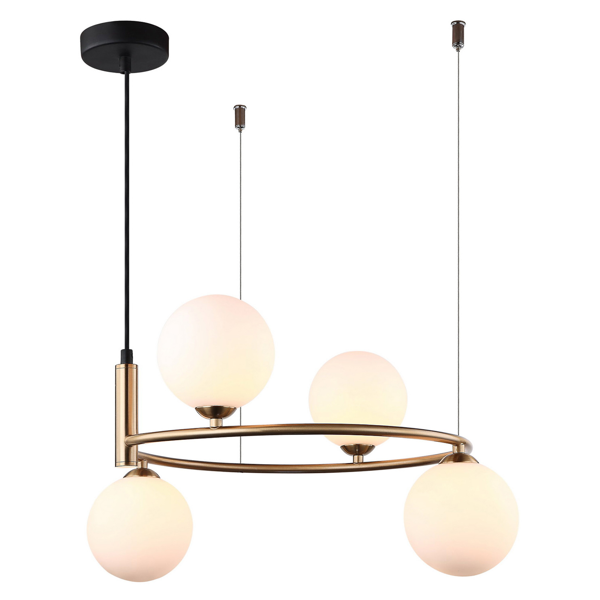 Hängande Lampa Amora Guld Matt Ø 44 cm