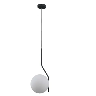 Hängande Lampa <strong>Carilia</strong>  Uno Grafit, Vit Matt