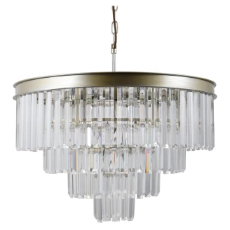 Hängande Lampa <strong>Verilo</strong>  M Champagneguld Blank