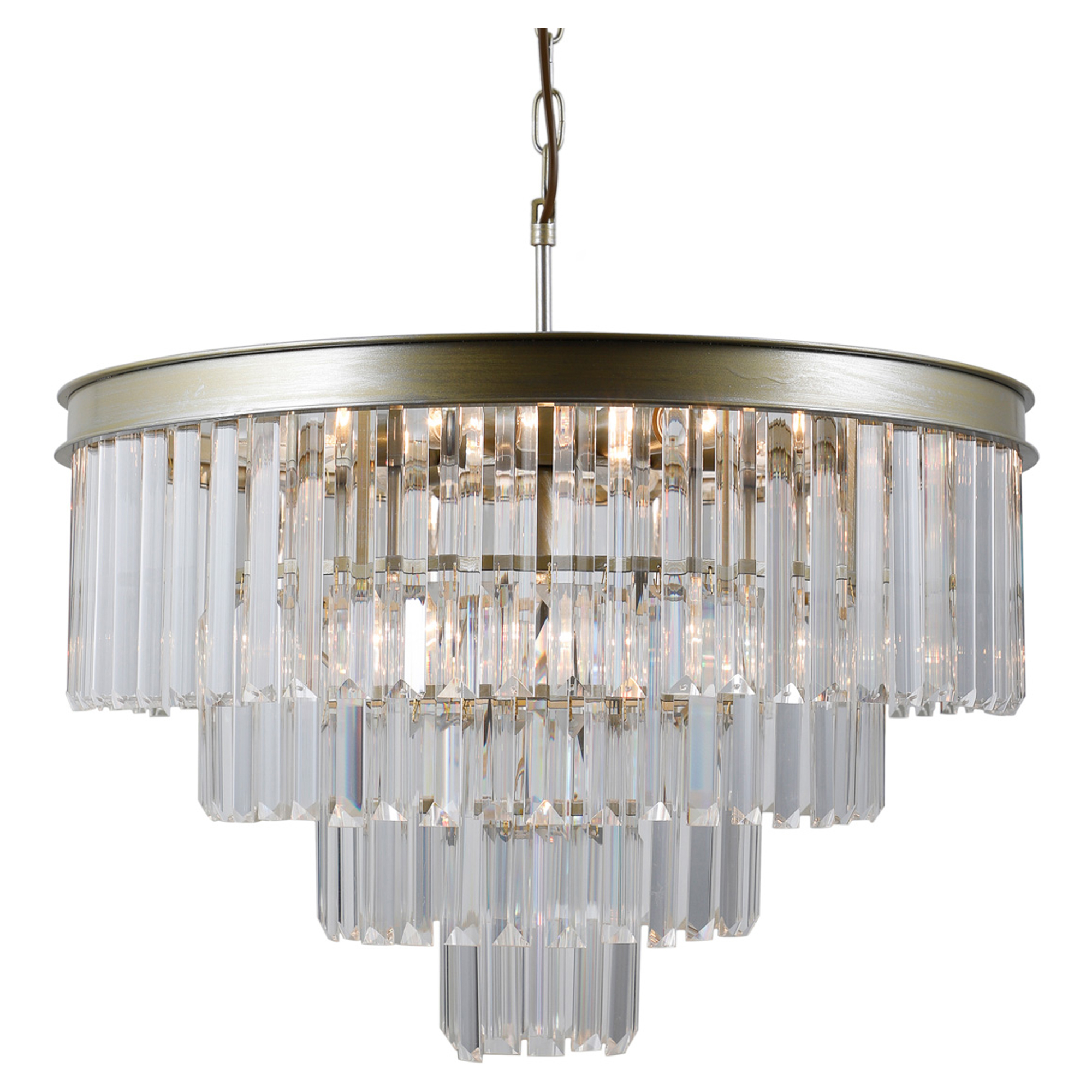 Hängande Lampa Verilo M Champagneguld Blank