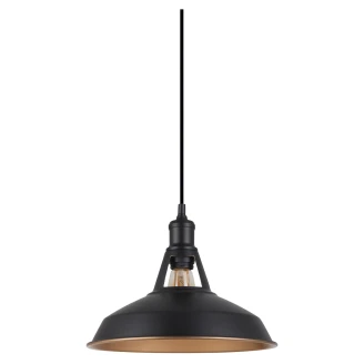 Hängande Lampa <strong>Froya</strong>  Svart, Guld Matt