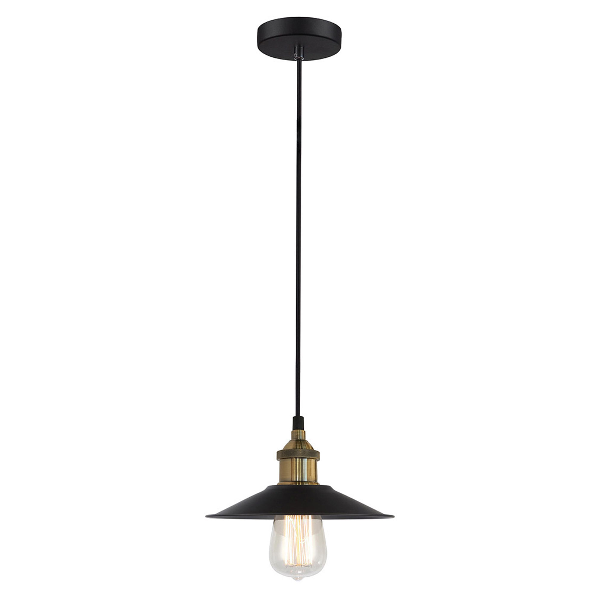Hängande Lampa Kervan Svart Matt