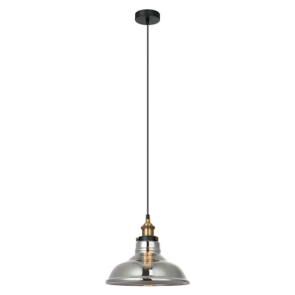Hängande Lampa <strong>Huron</strong>  Rökig Blank Ø 28 cm