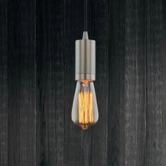 Hängande Lampa <strong>Modera</strong>  Grå Matt