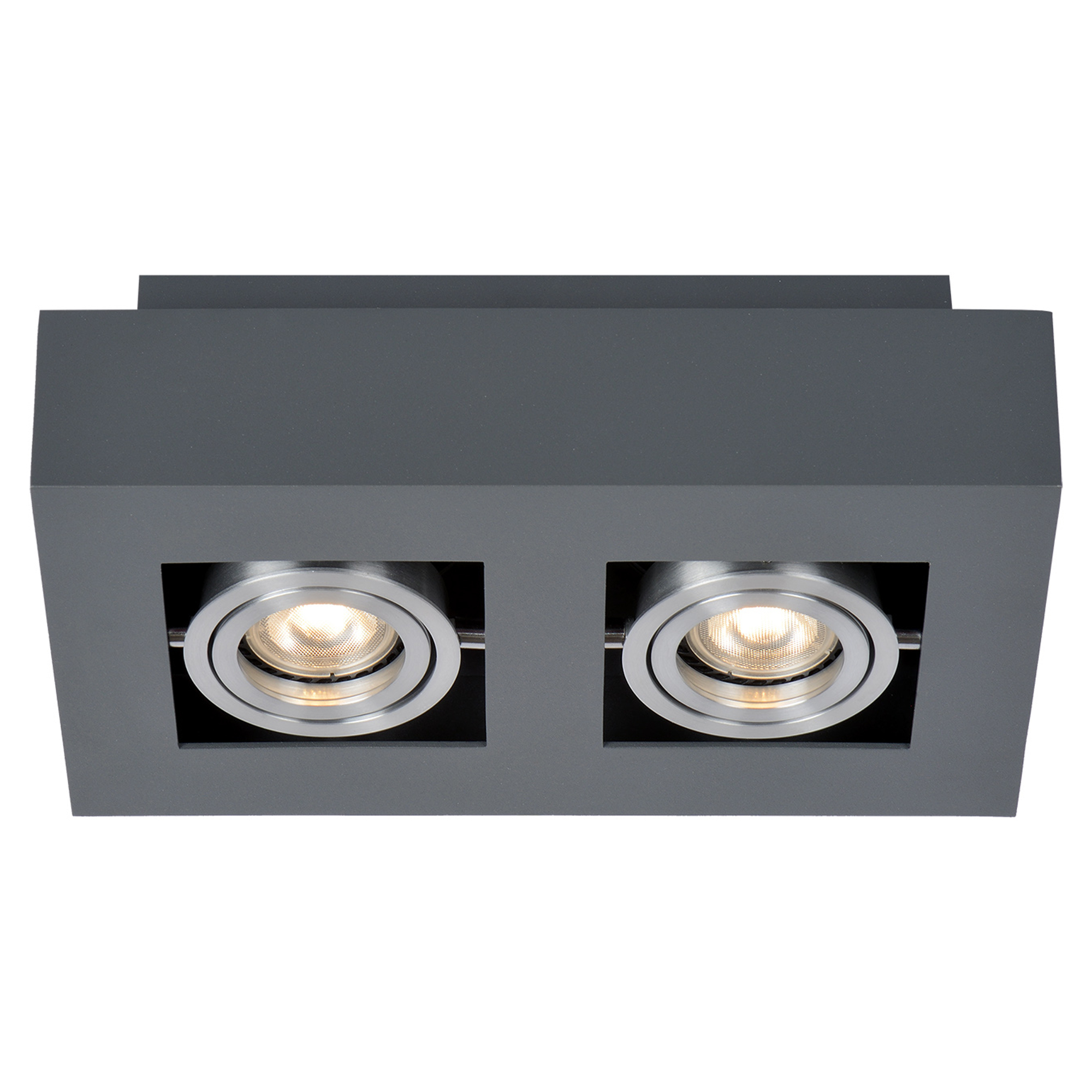 Spotlight Caseno Duo Svart Matt