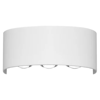 Vägglampa <strong>Ortano</strong>  Trio Vit Matt