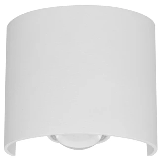 Vägglampa <strong>Ortano</strong>  Uno Vit Matt