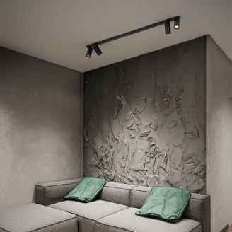 Nova Luce Spotlight <strong>Oso</strong>  Quadra Svart