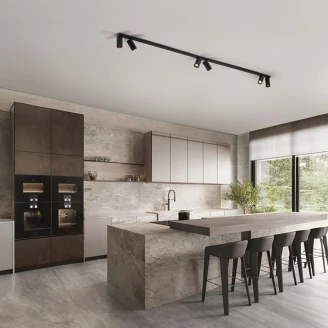 Nova Luce Spotlight <strong>Oso</strong>  Hexa Svart